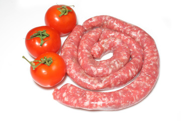 salsiccia e pomodori