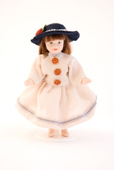 Toy porcelain doll