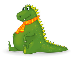 little funny dragon