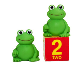 Two frogs