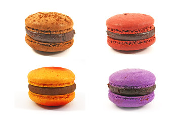 colourful macaroons