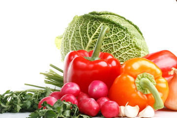 Still-life with vegetables