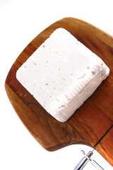 white goat cheese