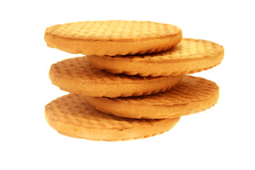 Stack of cookies.