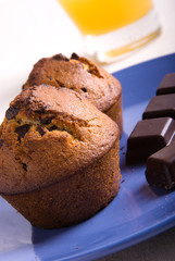 muffin au chocolat