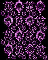 pink on black background