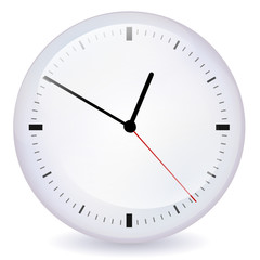 Boule de cristal horloge moderne (ombre)