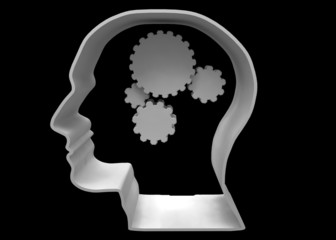 Brain black
