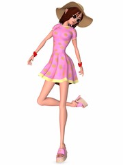 Toon Girl-Summerwear