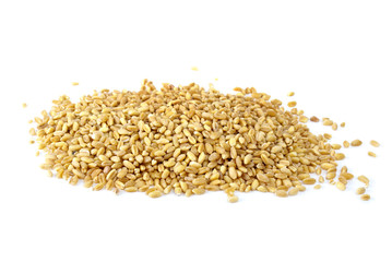 Some barley grains