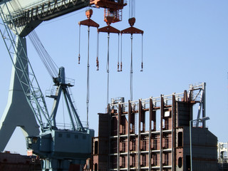 Werft in Hamburg-Neuenfelde