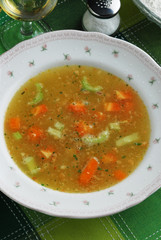 Minestra di pasta trita - Primi piatti della Lombardia