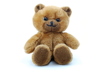 teddy bear isolated on white background