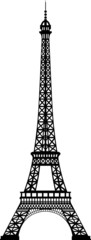 Tour Eiffel silhouette