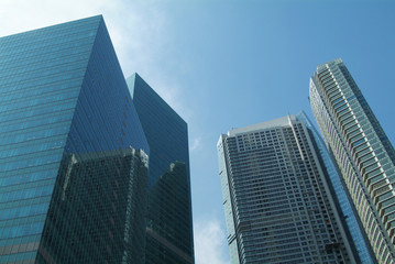 Fototapeta na wymiar Office towers
