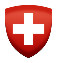 Obraz premium swiss ensign