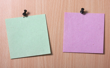 Blank note papers