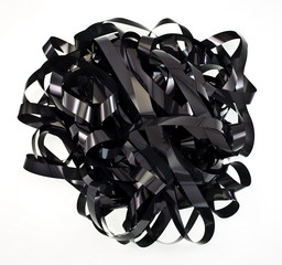 Obraz premium chaotic video tape