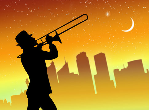 Suonatore di trombone