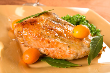 Kumquat Glazed Chicken