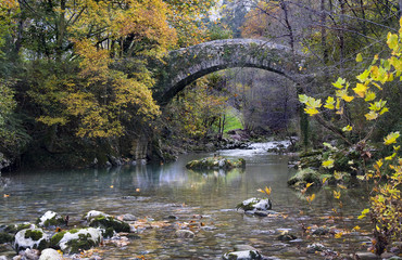 paisaje de cuento infantil