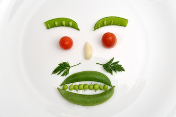 Vegetable face