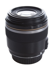 black fixed focus lens