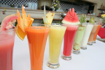 Many Kind Of Juices at pool