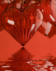 Valentine's hearts background
