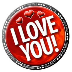Button I love you
