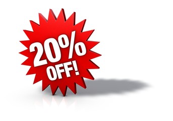 20% Off Icon