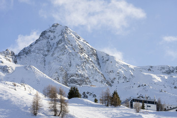 Fototapeta na wymiar Stacja de Ski