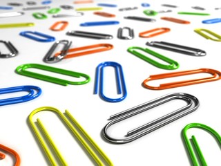 Paper clips 3D