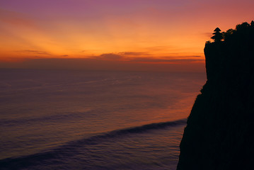 Coucher de soleil sur Uluwatu