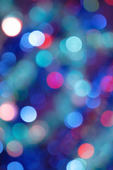 blurred lights