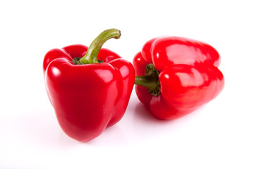 Ripe colored pepper