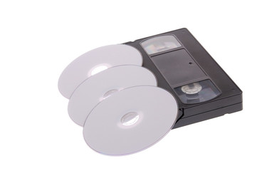Any DVD and VHS tape