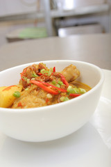 chicken curry asia food