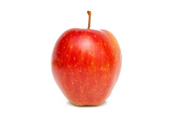 red apple isolated on white