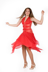 Young Emotional Woman