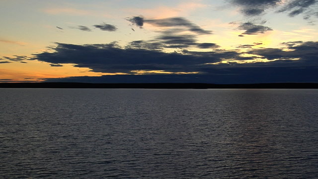 Northern Sunset in Timelapse (HD 1080)