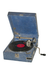 Old vintage gramophone