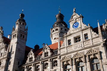 Fototapeta na wymiar Leipzig City Hall