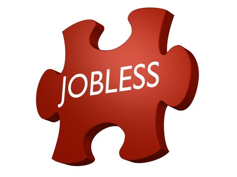 jobless puzzle illustration