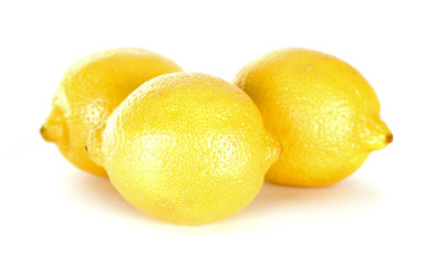 lemon over white