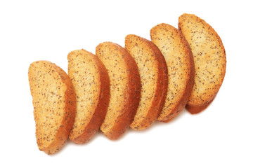 Pile of crackers.