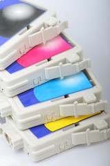 cmyk color inkjet printer cartridge