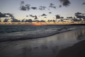 Cielo de amanecer en  Bavaro