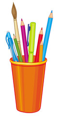 pens in can