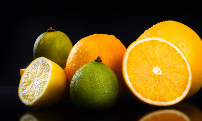 Diverse fruits